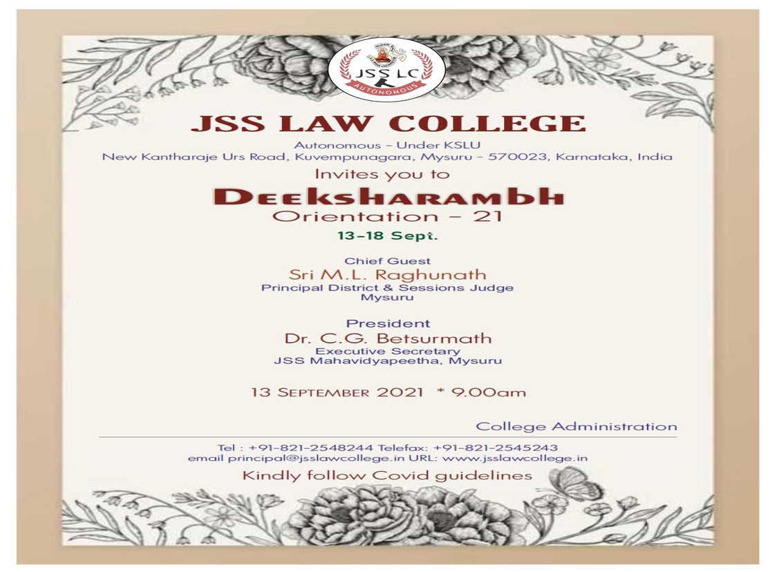 Jss Law College